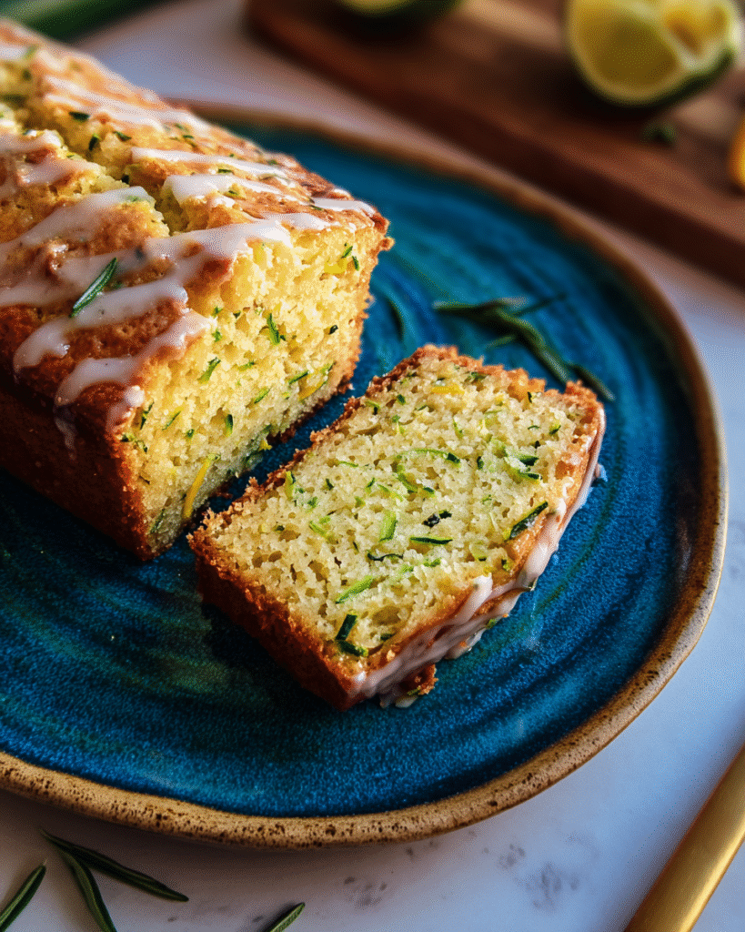 Almond Flour Lemon Zucchini Bread is a must-try treat! 3 Almond Flour Lemon Zucchini Bread