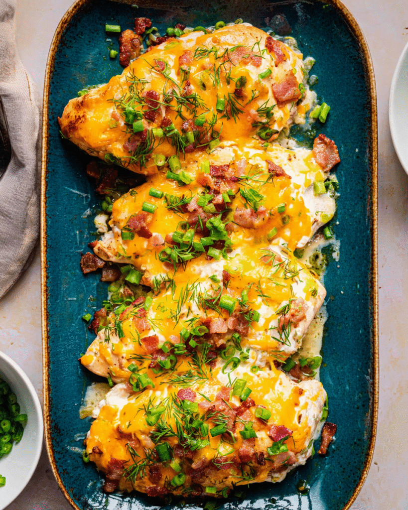 Baked Crack Chicken