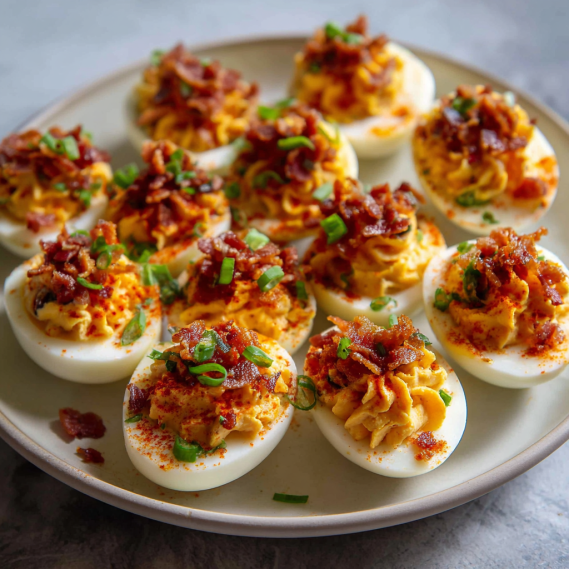 Buffalo Deviled Eggs With Crispy Bacon: A Must-Try Recipe!