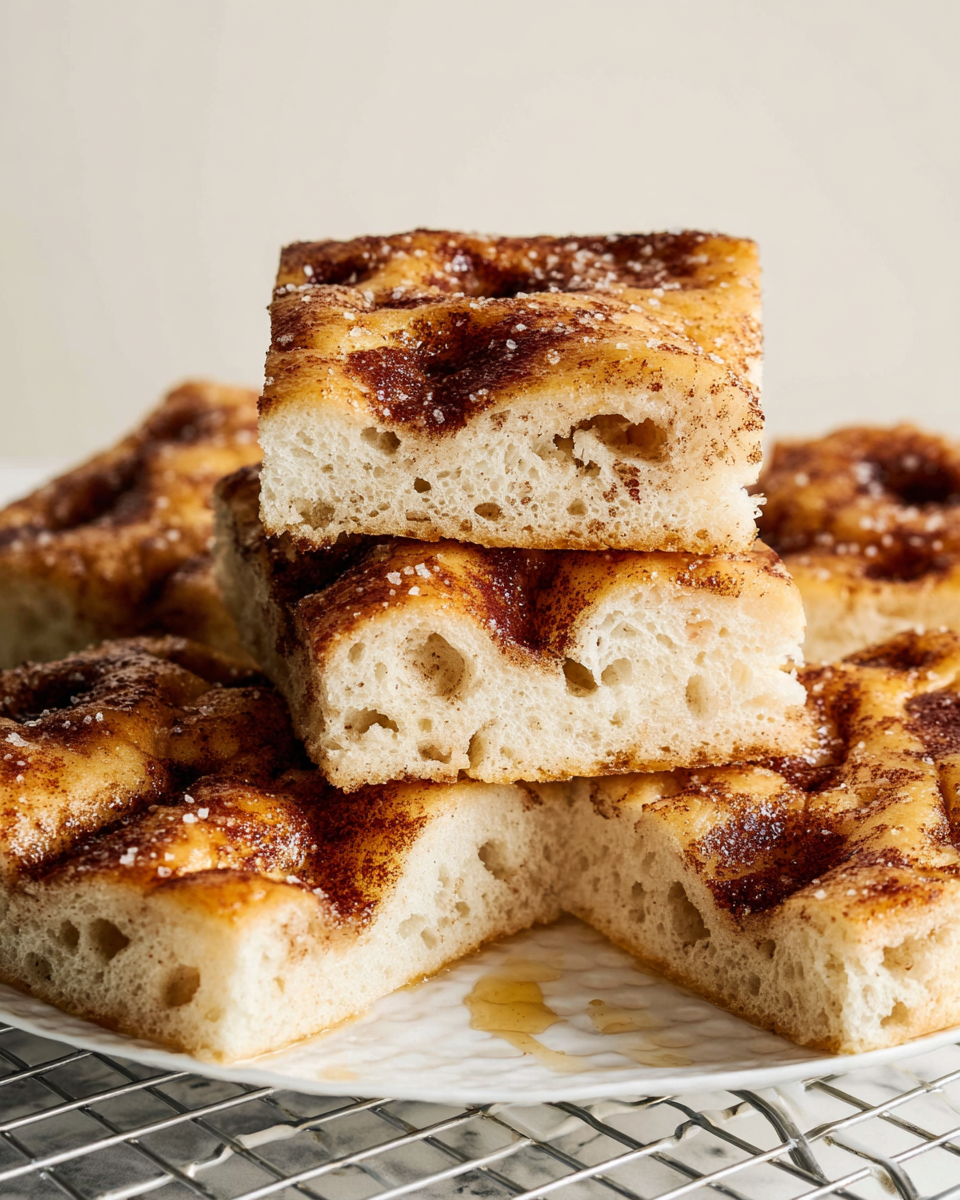 Cinnamon Sweet Focaccia Squares: A Delicious Recipe Guide