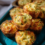 Cottage Cheese Zucchini Muffins