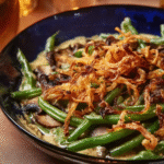 Crispy Shallot Green Bean Casserole