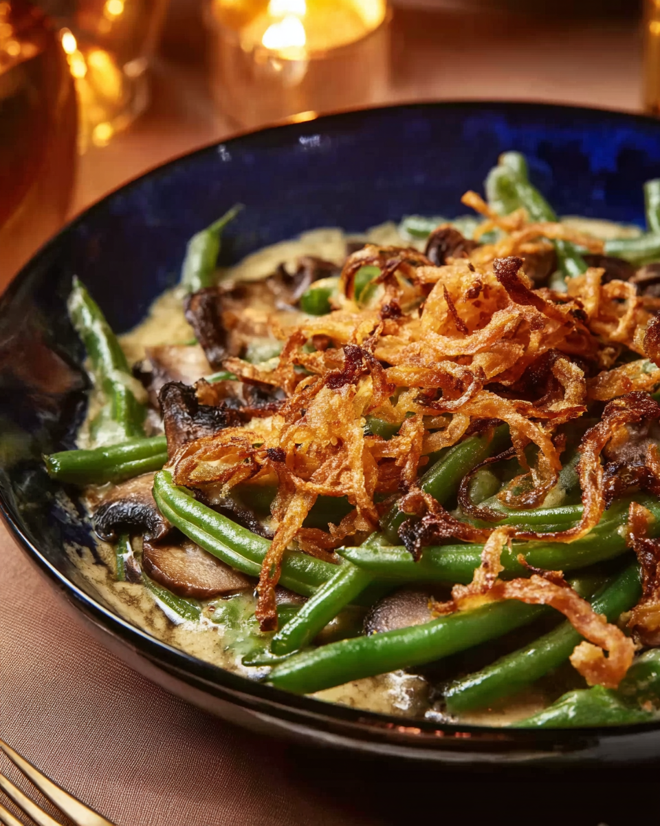 Crispy Shallot Green Bean Casserole: A Must-Try Recipe!