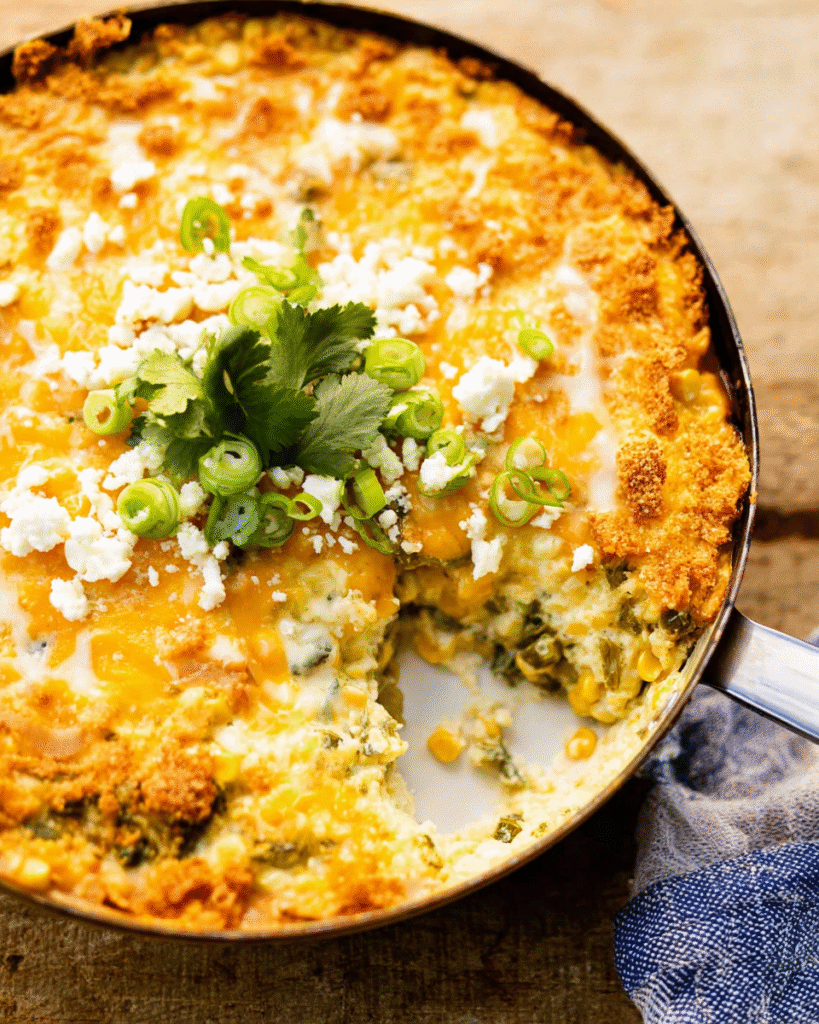 Hatch Chile Elote Casserole: A Cheesy Delight Awaits! 2 Hatch Chile Elote Casserole