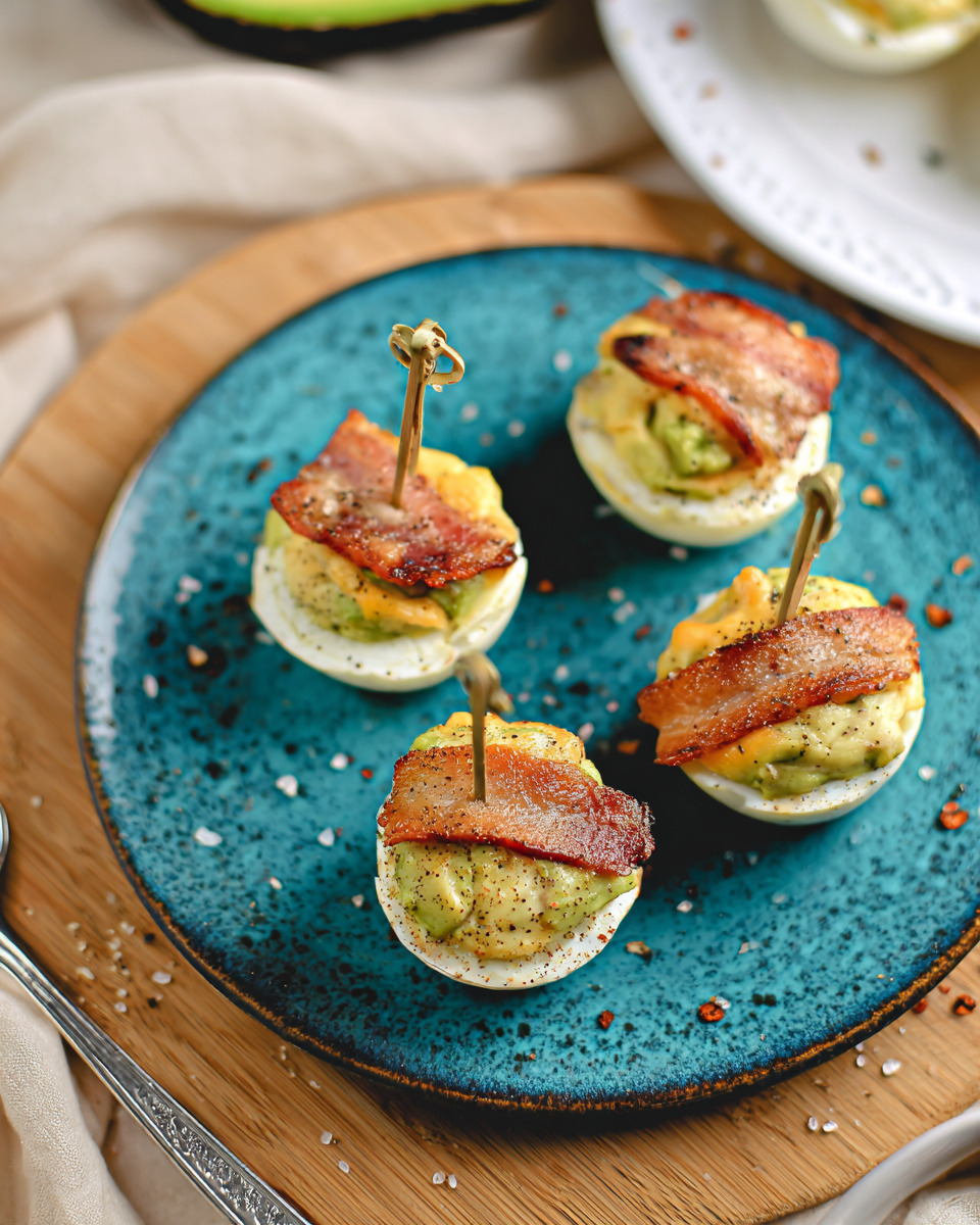 Keto Bacon, Cheese, and Avocado Egg Bites to Try Today!