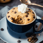 Keto Chocolate Chip Cookie Mug Cake