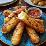 Keto Mozzarella Sticks