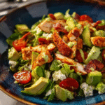 Spicy Chicken Salad with Jalapeño Honey Mustard Dressing