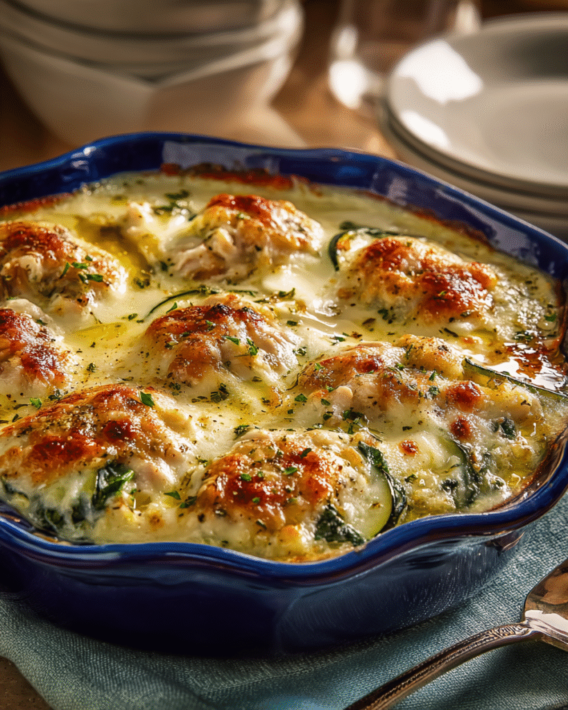 Spinach Chicken Casserole with Cream Cheese & Mozzarella: A Deliciously Easy Recipe! 3 Spinach Chicken Casserole with Cream Cheese & Mozzarella