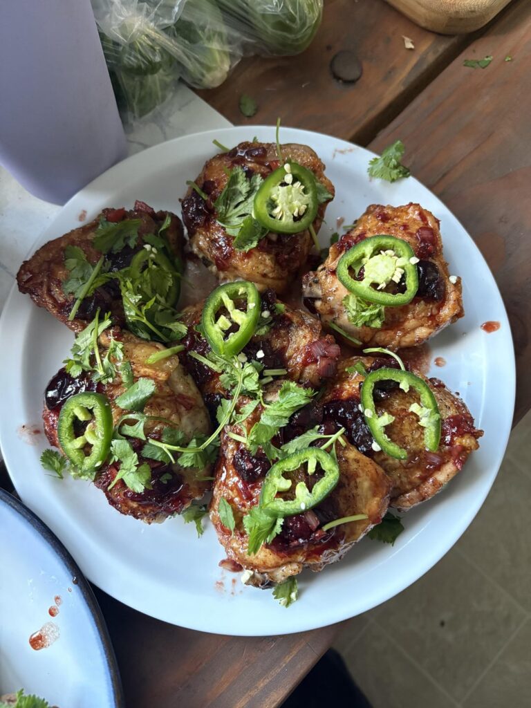 Sticky Cherry Chicken Thighs Delight: Easy Recipe Inside! 3 Sticky Cherry Chicken Thighs