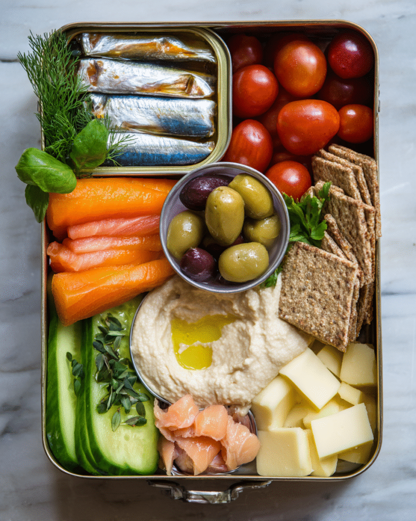 Tinned Fish Snackle Box