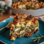 Zucchini Hamburger Casserole