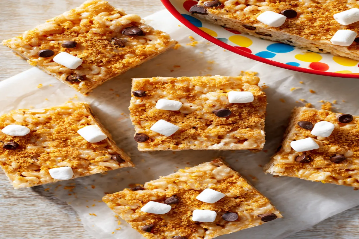 Campfire Roasted Rice Krispies Treats