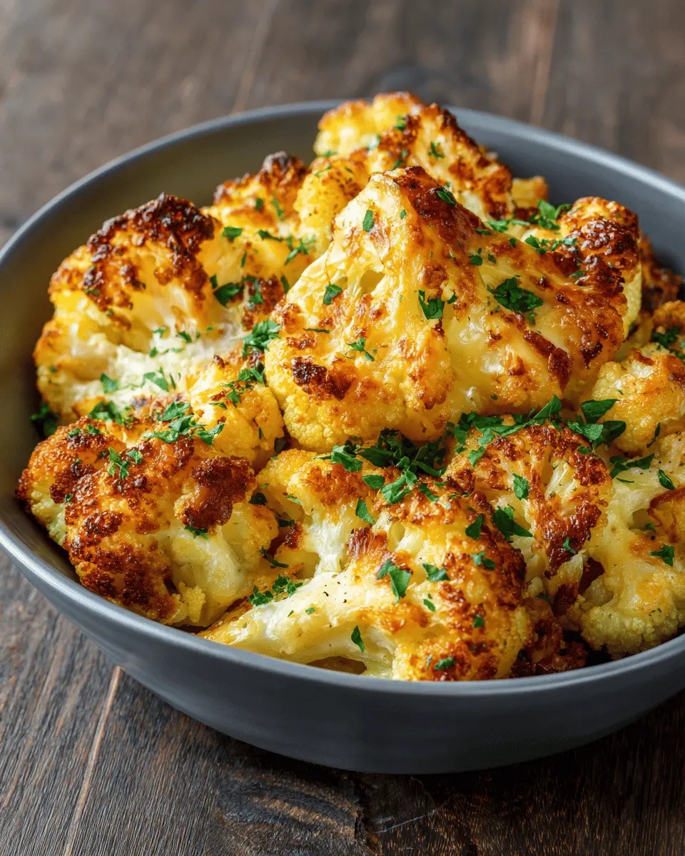 Keto Roasted Cauliflower And Cheese You’ll Absolutely Crave