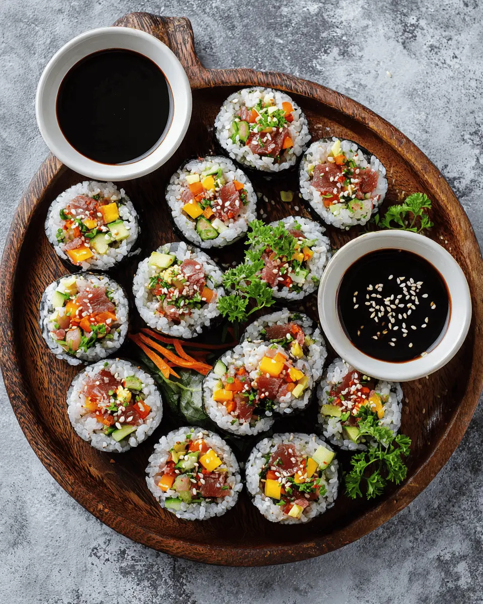 Low Carb Tuna Kimbap: Easy, Guilt-Free Sushi Delight!