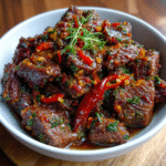 Beef Serunding Keto Style