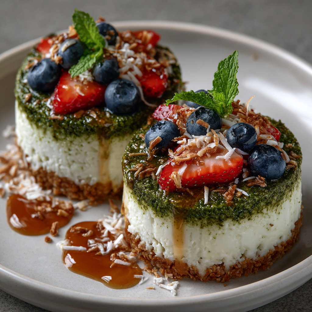 Coconut Matcha Panna Cotta: A Tropical Delight Recipe