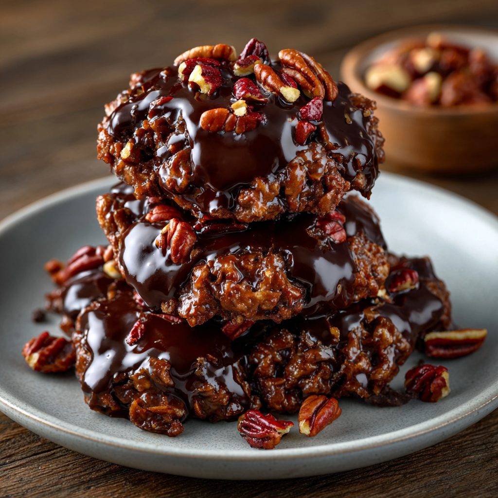 Dark Chocolate Chili Pecan Clusters to Satisfy Cravings