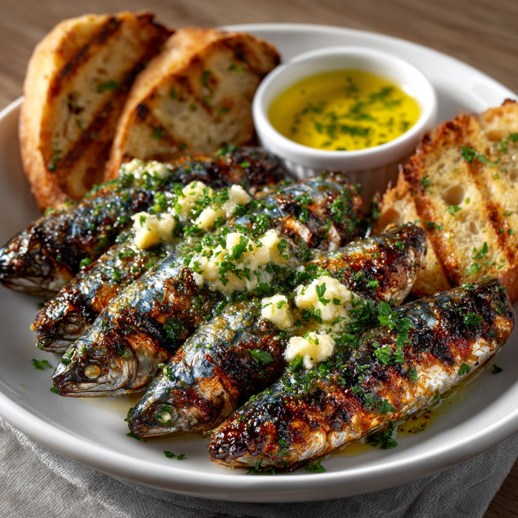 Grilled Sardines with Garlic & Herb Butter: A Must-Try Recipe!