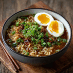Keto Ramen with Shirataki Noodles and Soft-Boiled Egg