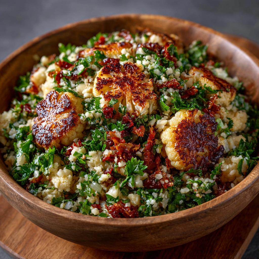 Lebanese Cauliflower Tabbouleh: Fresh, Healthy Delight!