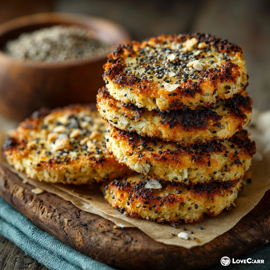 Low-Carb “Everything Bagel” Crackers Recipe You’ll Love!