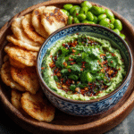 Spicy Edamame and Ginger Dip