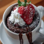 Keto Chocolate Mug Cake First Image