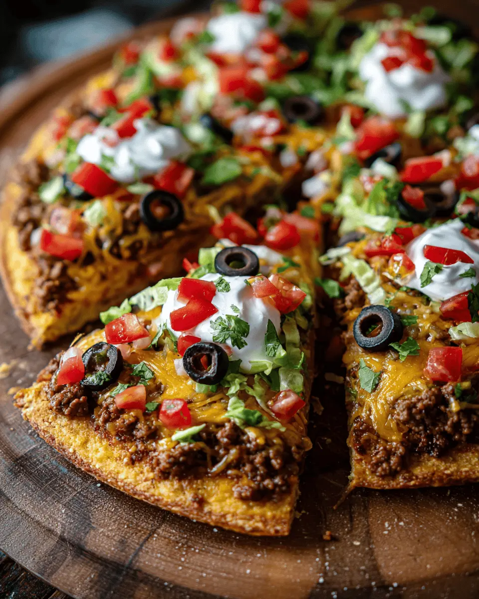 Taco Pizza on Low Carb: Indulgent Flavor without the Guilt