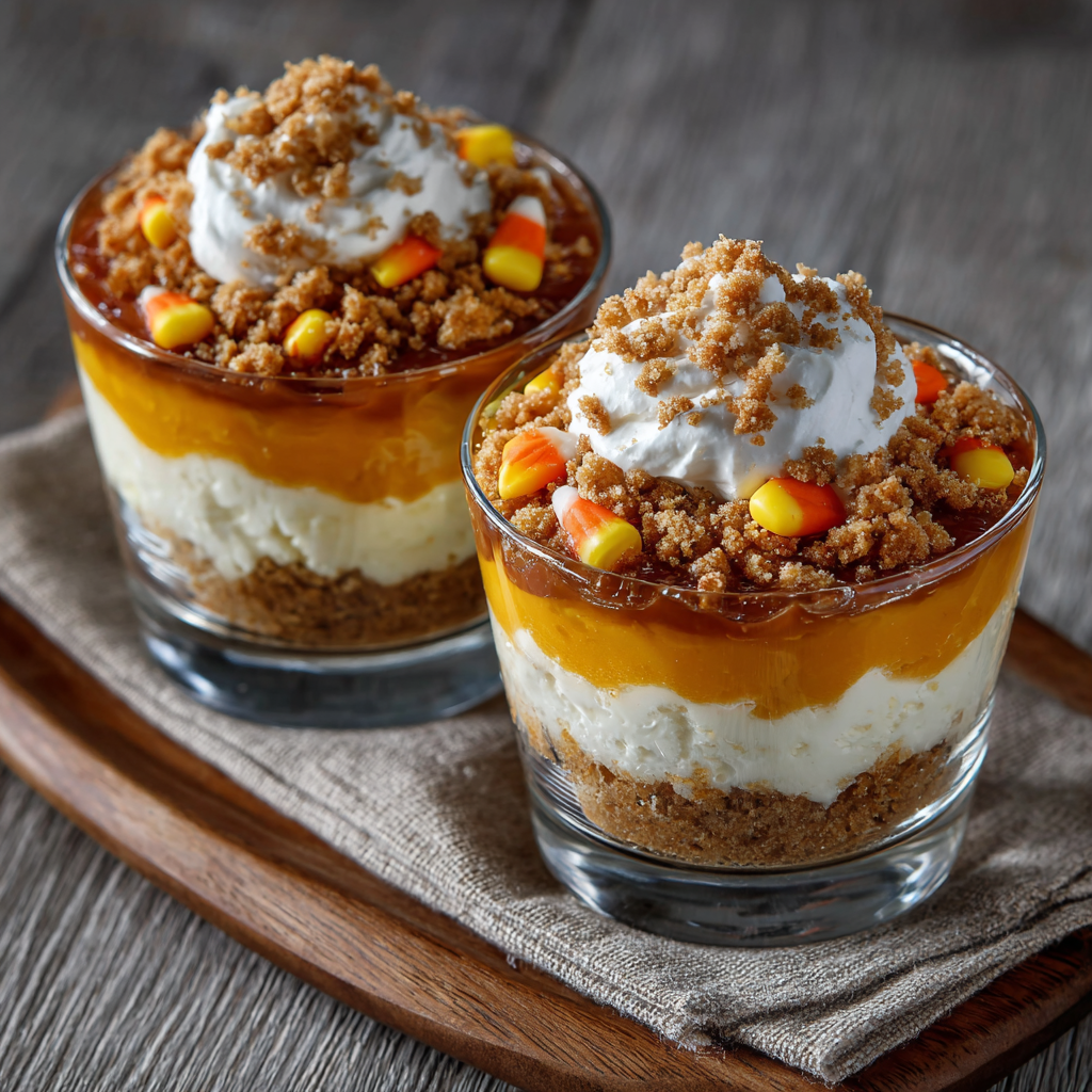 Candy Corn Keto Cheesecake Parfaits: A Festive Delight!