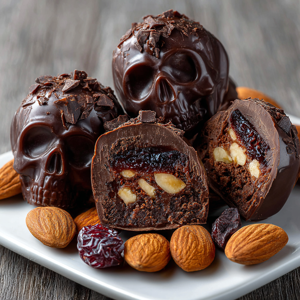 Dark Chocolate Almond Skulls: Discover Their Unique Flavor!