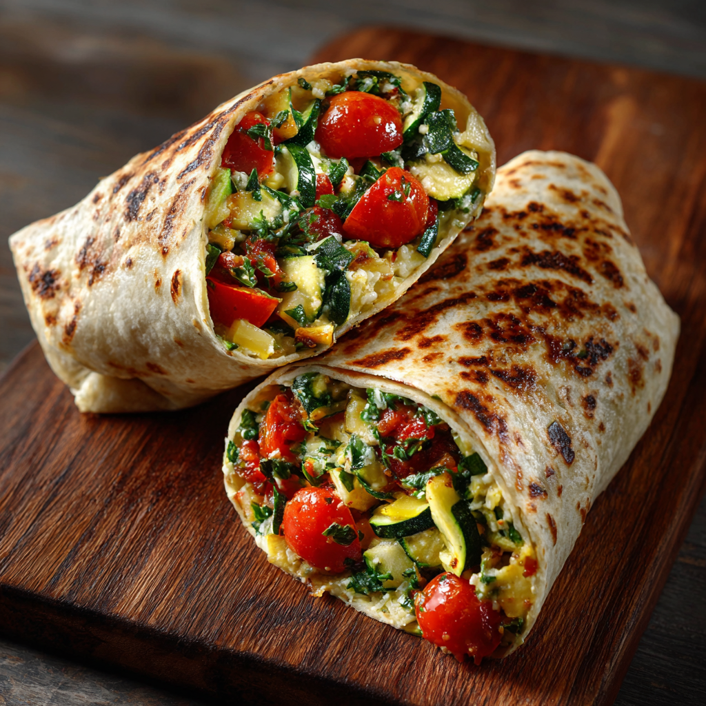 Easy Zucchini Wrap: A Quick and Healthy Snack Recipe!