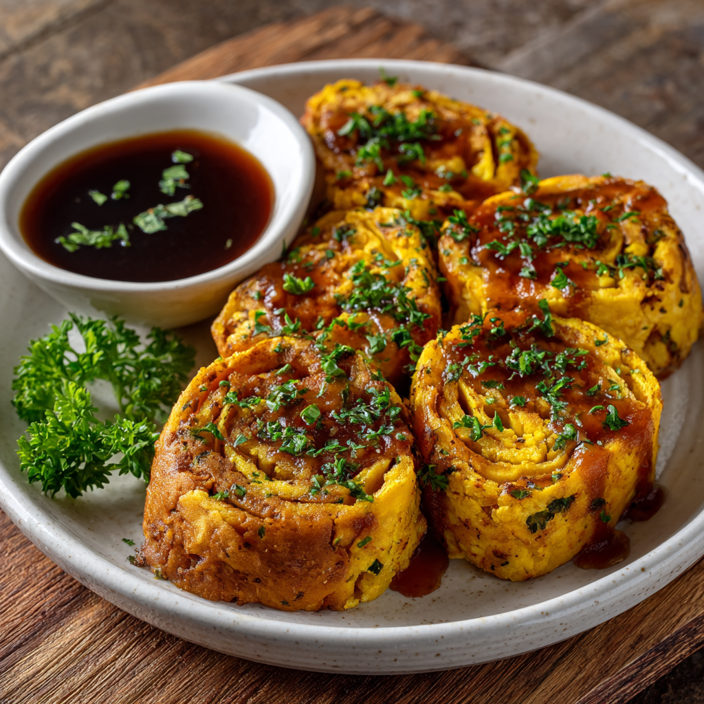 Golden Turmeric Cauliflower Rolls (Keto) are a must-try!