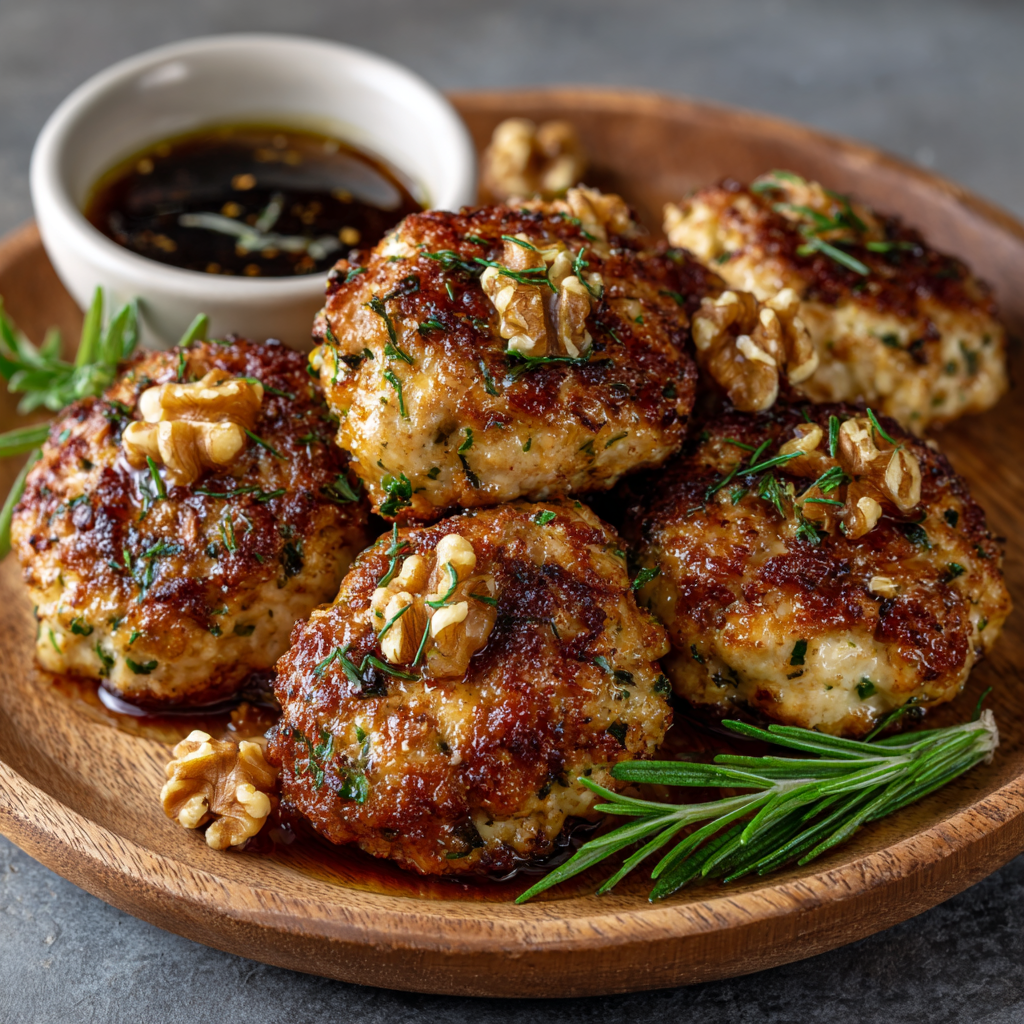 Keto Chicken Bites with Rosemary and Walnuts delightfully transform your dinner!
