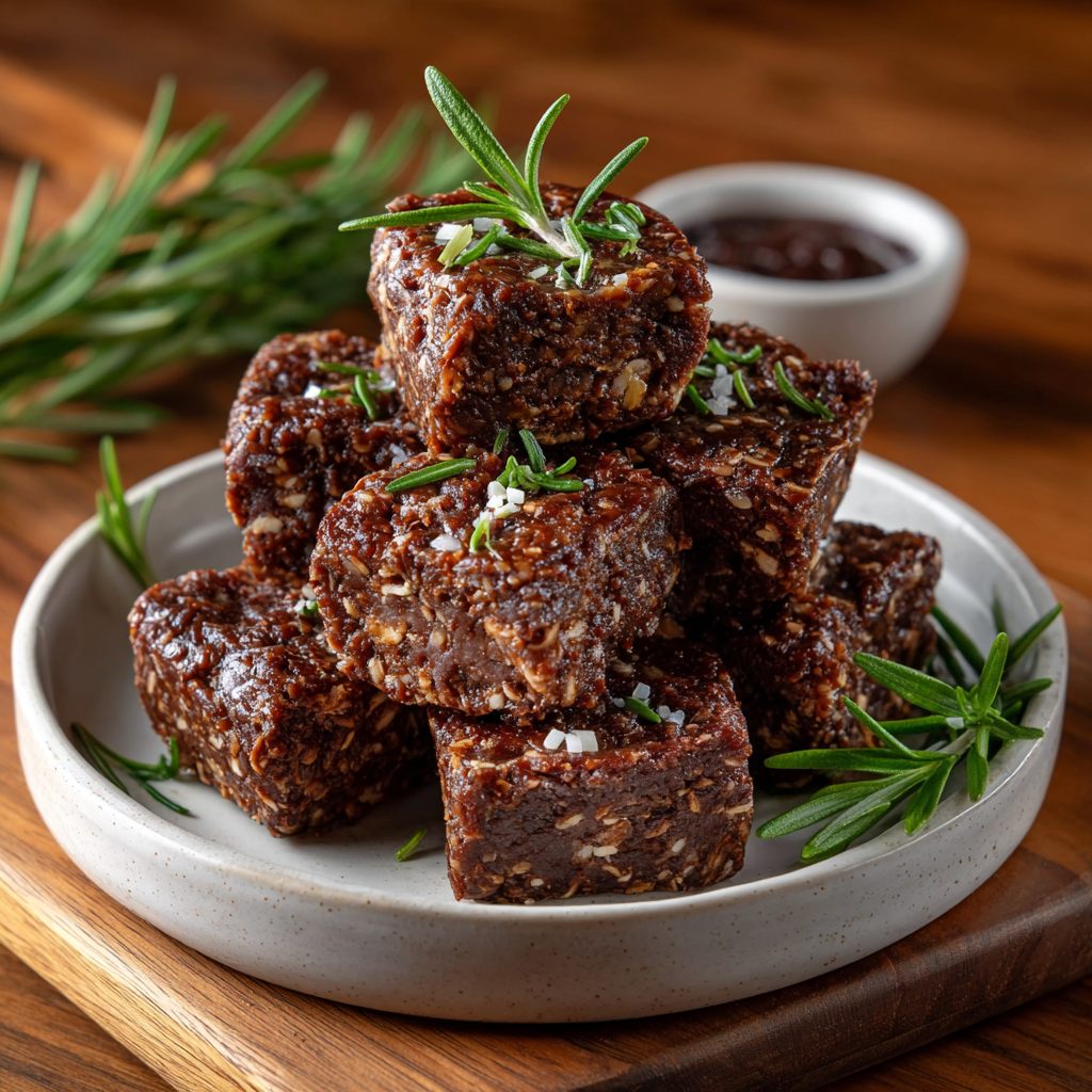 Keto Energy Cubes with Rosemary and Cacao: Boost Your Energy!