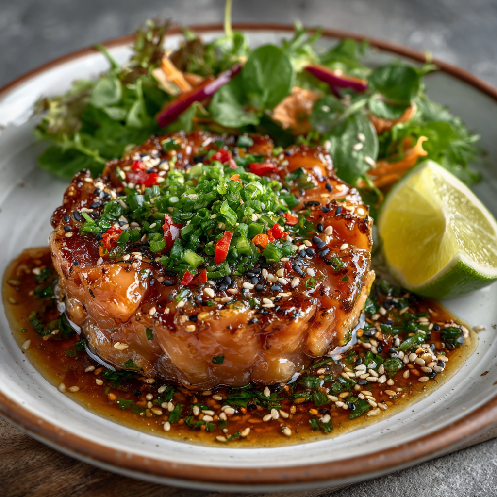 Keto Salmon Tartare with Ginger and Sesame: Discover Why It’s a Must-Try!