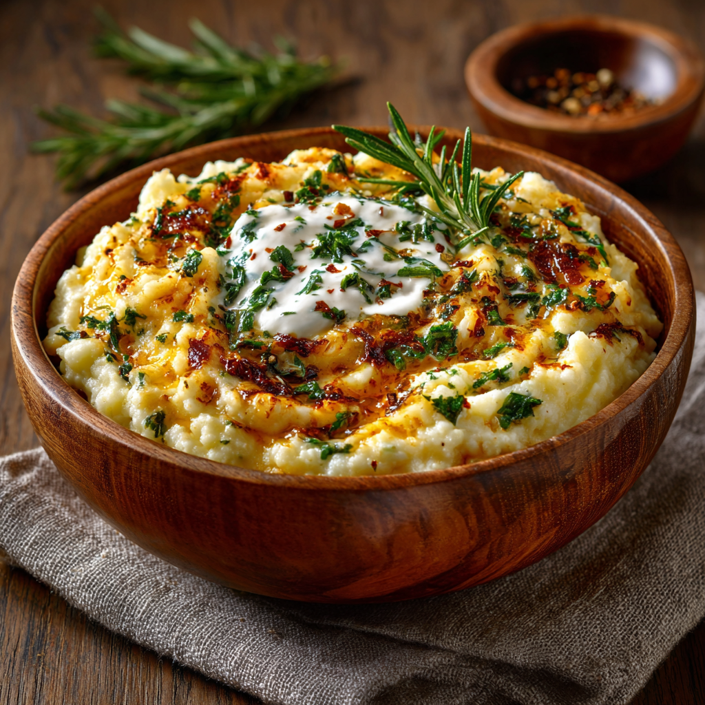 Keto Turnip Purée with Tarragon Cream is Irresistible!