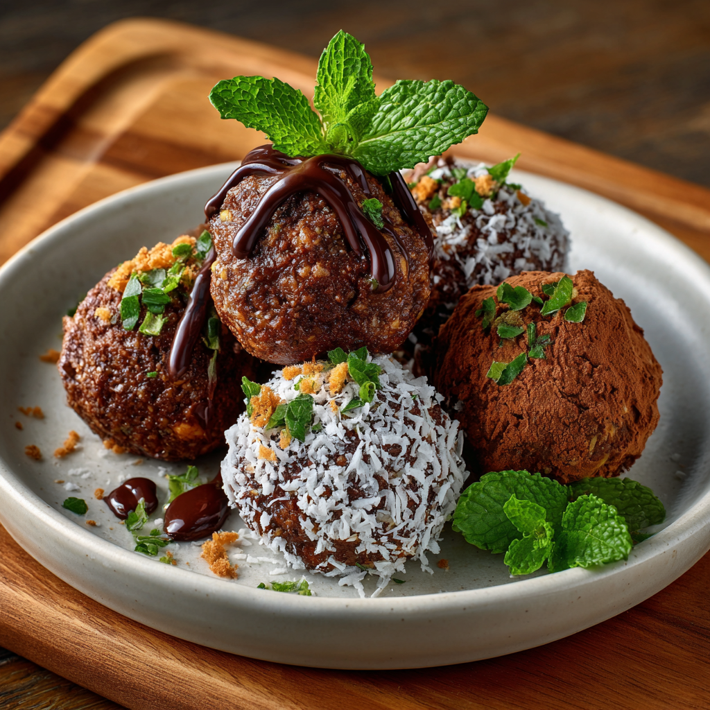 Midnight Cacao Zucchini Truffles: A Decadent Treat Awaits!