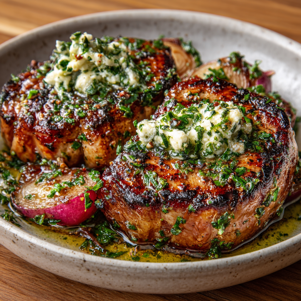 Seared Keto Radish Steaks with Herb Butter Delight You!