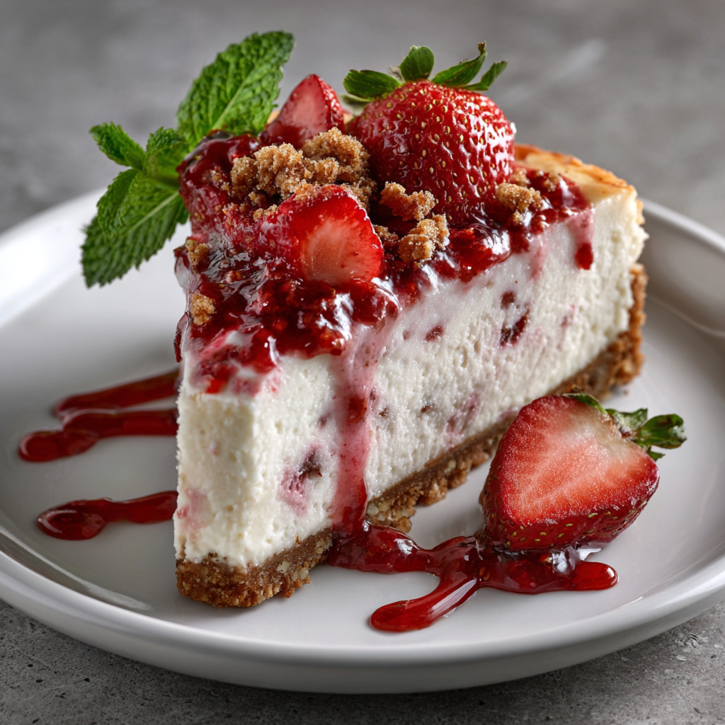 Vampire Bite Strawberry Keto Cheesecake: A Guilt-Free Delight!