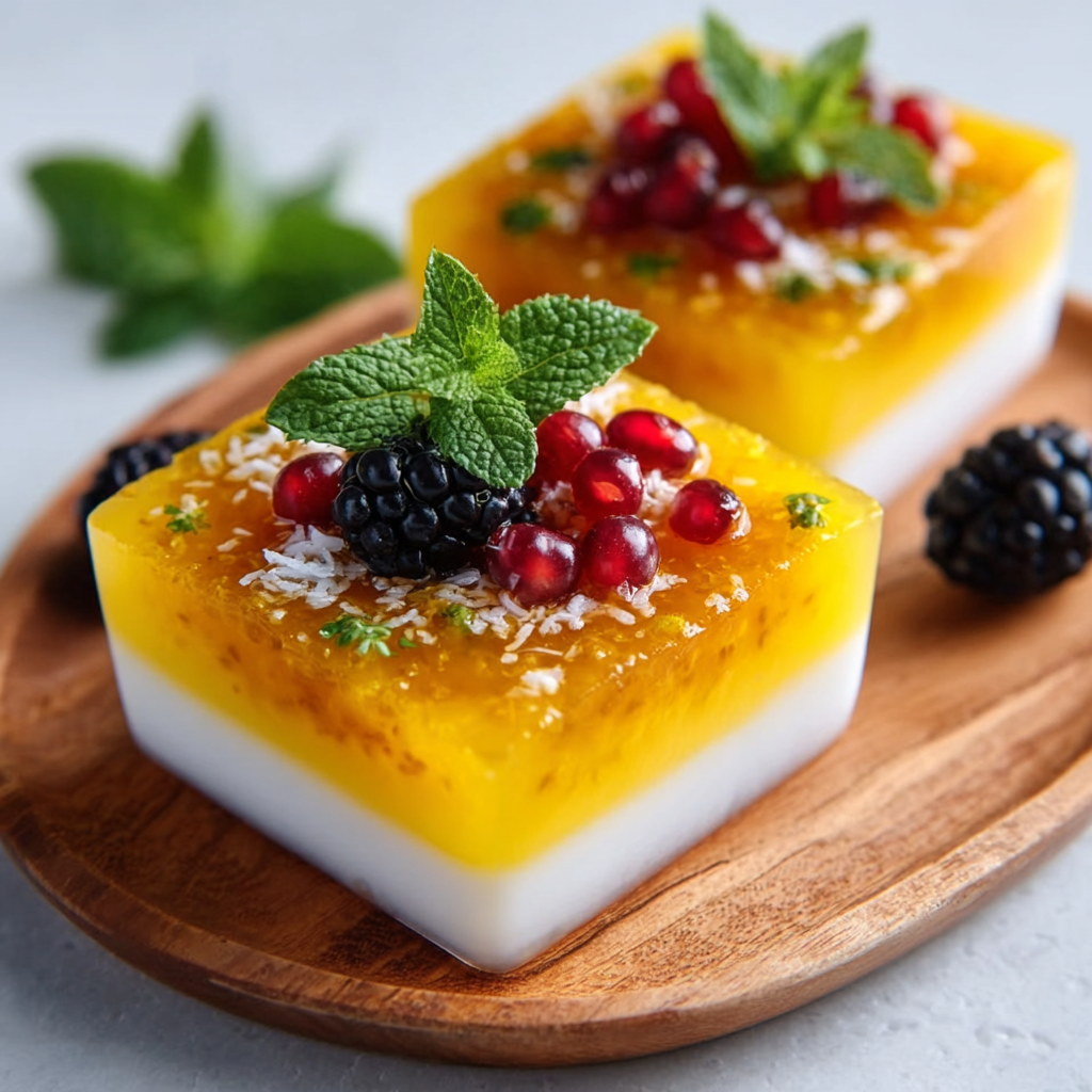 Keto Vietnamese Mango-Coconut Jelly Recipe to Try Today!