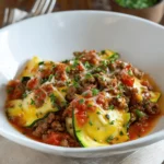 Low Carb Zucchini Beef Ravioli First Image