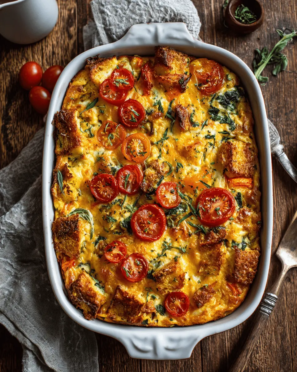 Easy Breakfast Casserole: Irresistibly Simple and Satisfying