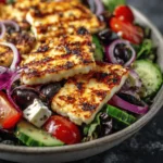 Grilled Halloumi Salad Recipe First Image