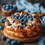 Blueberry Fluffy Cottage Cheese Cloud Bread First Image