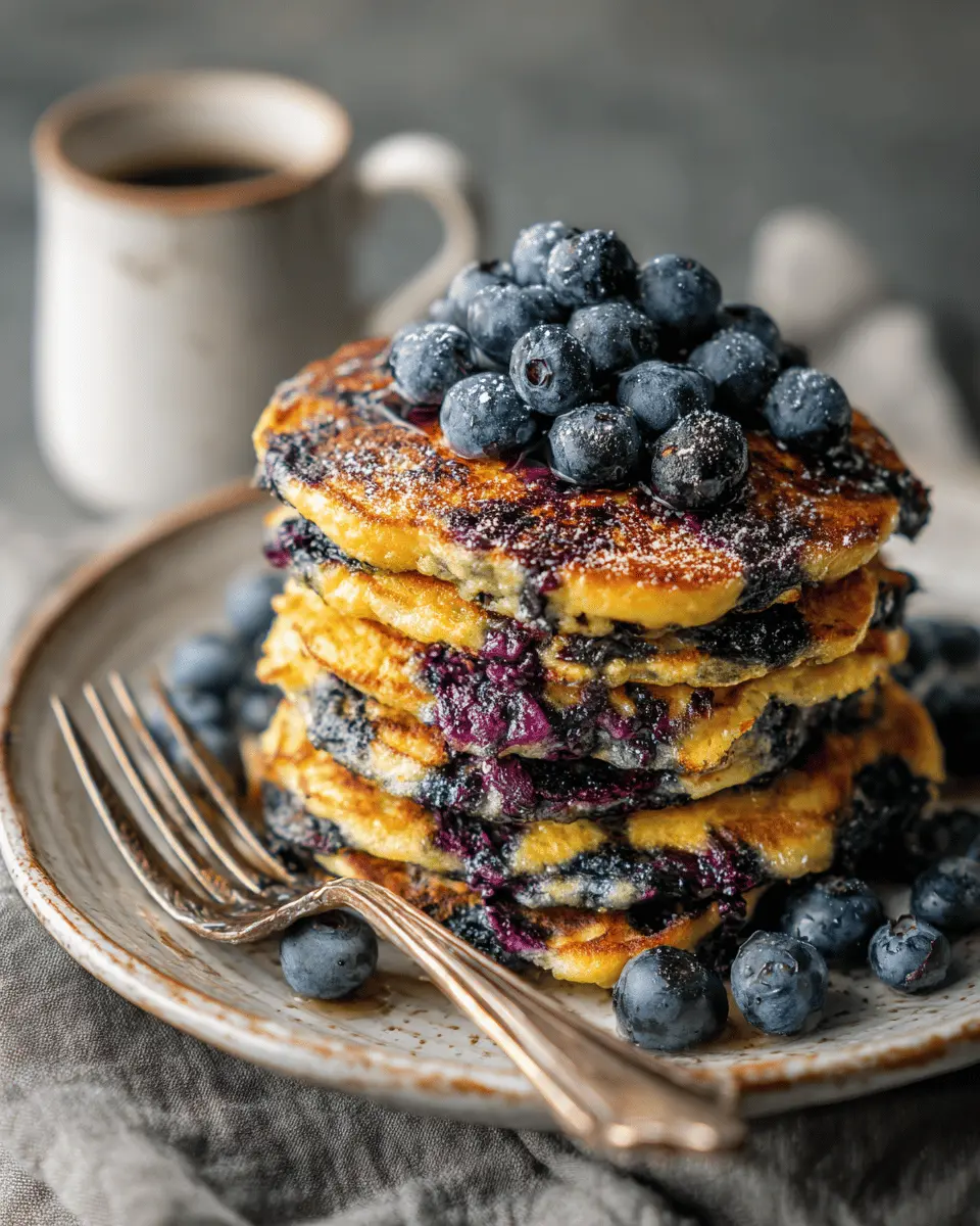 Keto Scrambled Blueberry Pancakes: The Best Guilt-Free Delight