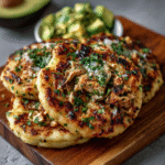 Avocado Chicken Keto Arepas