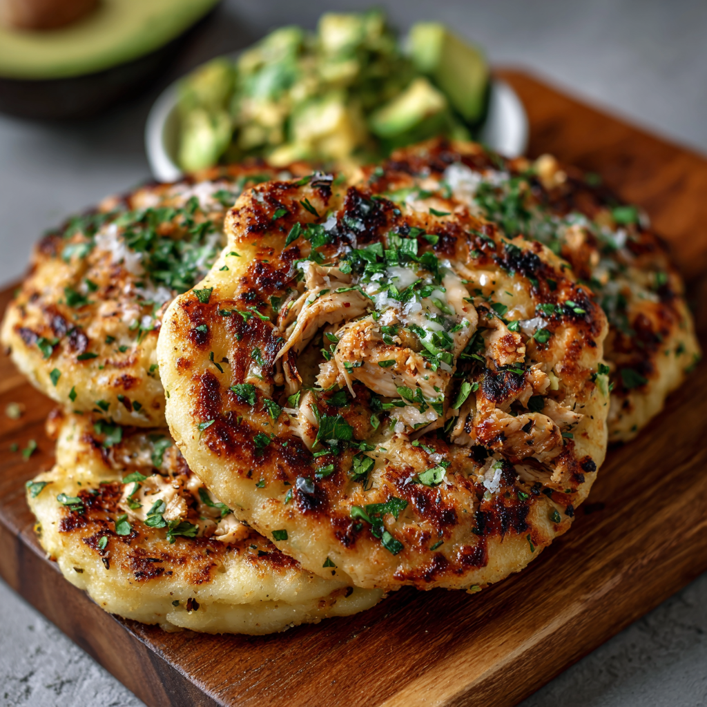 Avocado Chicken Keto Arepas: A Must-Try Delight!