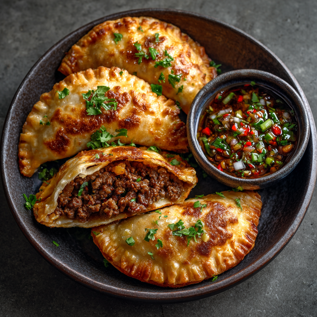 Cauliflower Empanadas with Spiced Beef: A Tasty Twist!