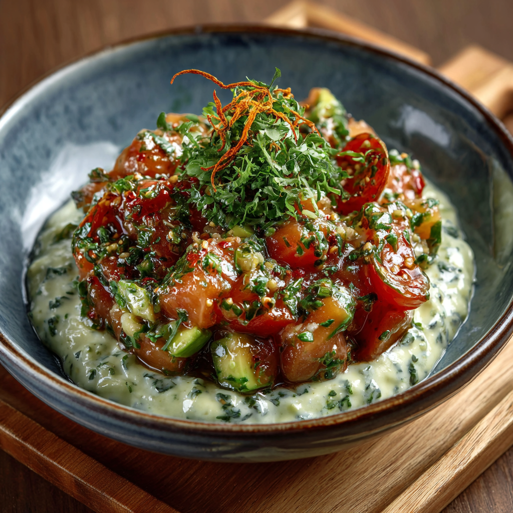 Ceviche Verde with Avocado Cream: A Fresh Delight!